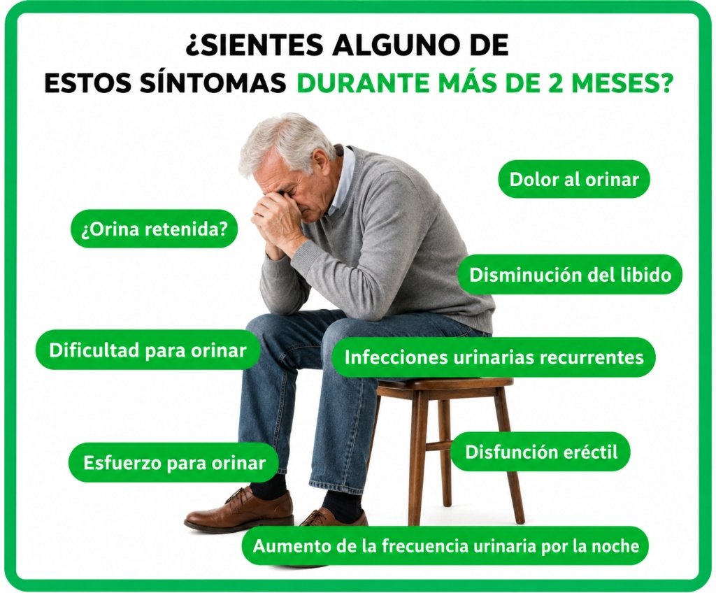 Síntomas de la Próstata
